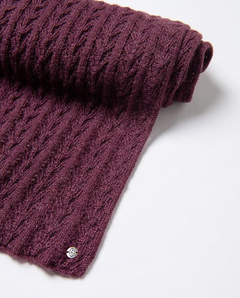 Écharpe Tricot Torsadé