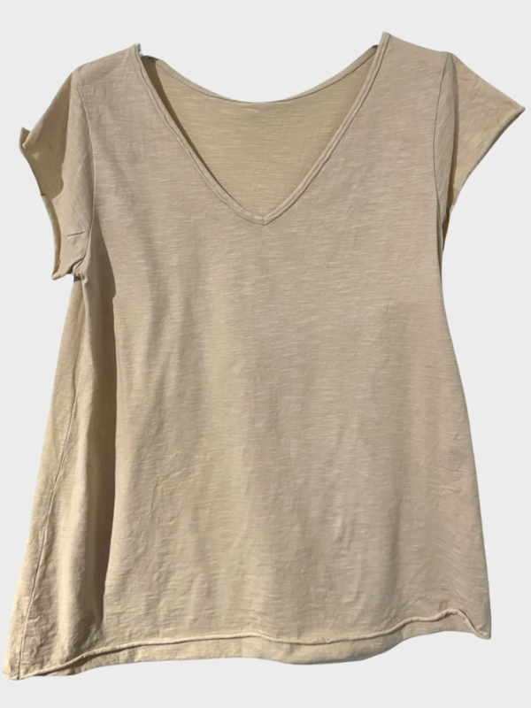 Tee-shirt Basique Uni 100% Coton
