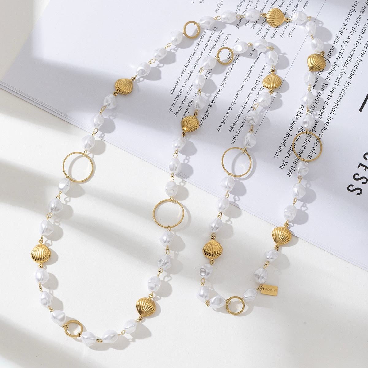 Collier Océan Perlé