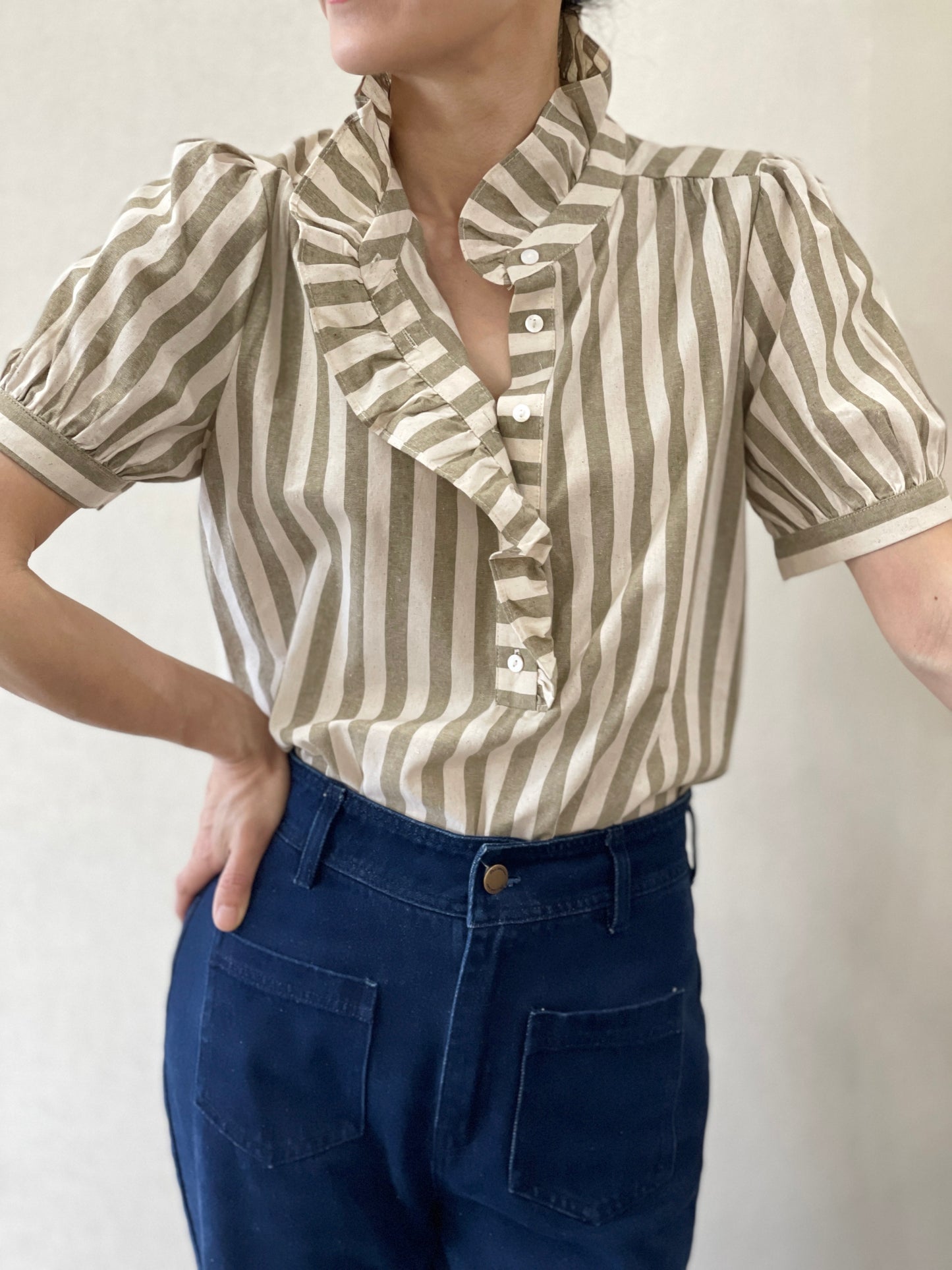 Chemise Structurée Rayée