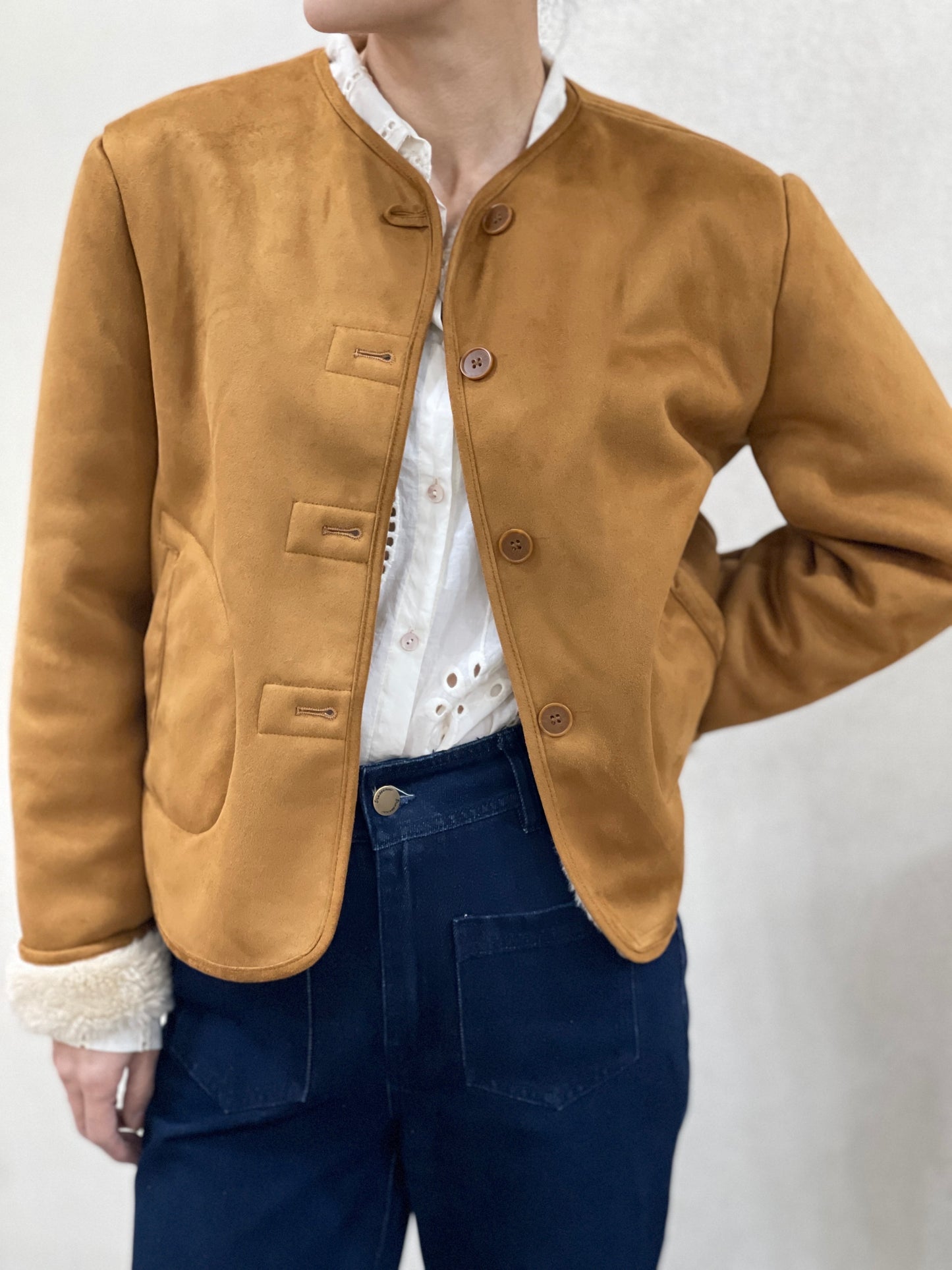 Veste Réversible effet Mouton
