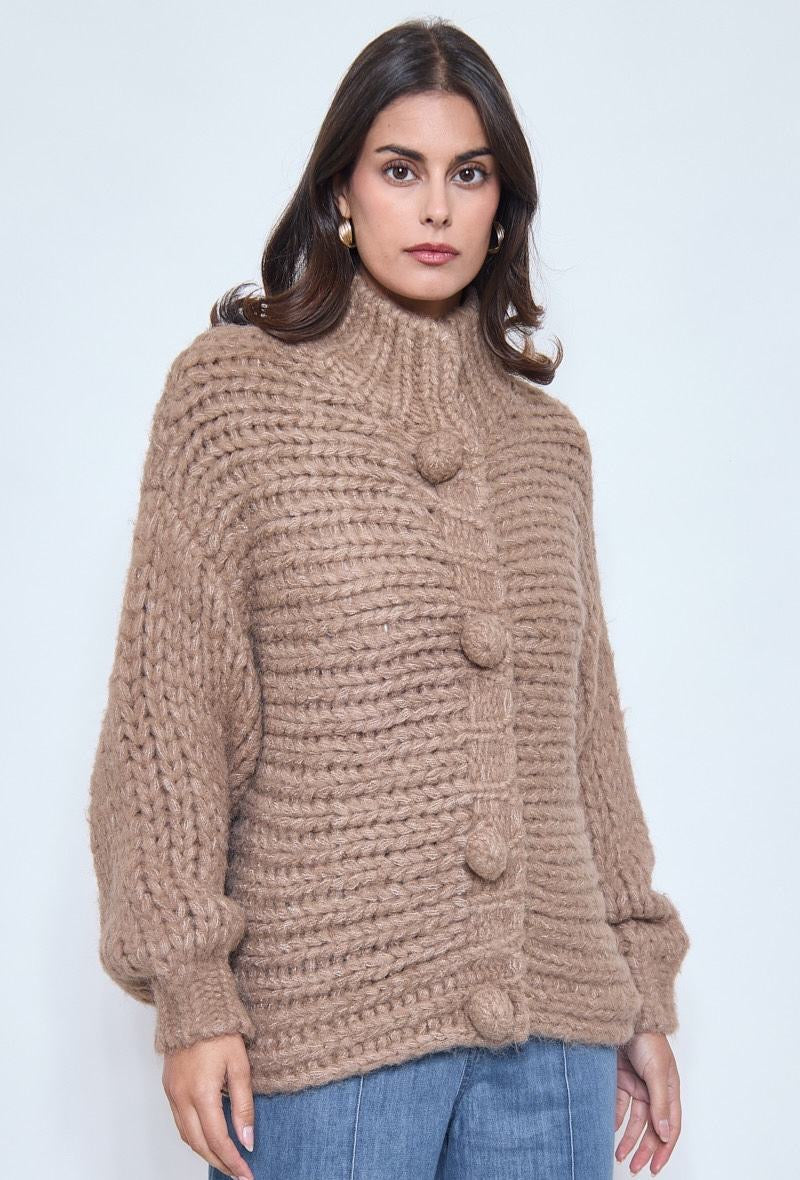 Gilet Grosse Maille