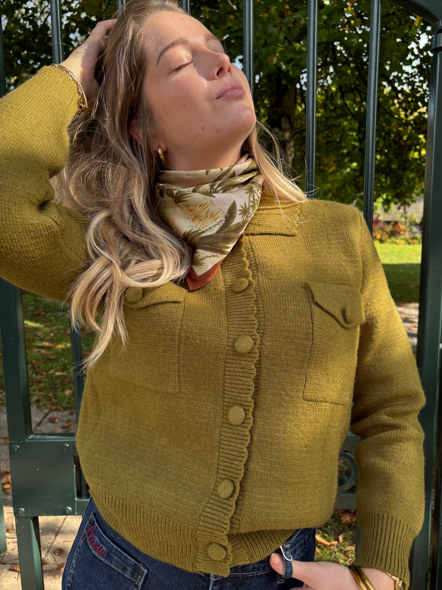 Gilet Col Chemise