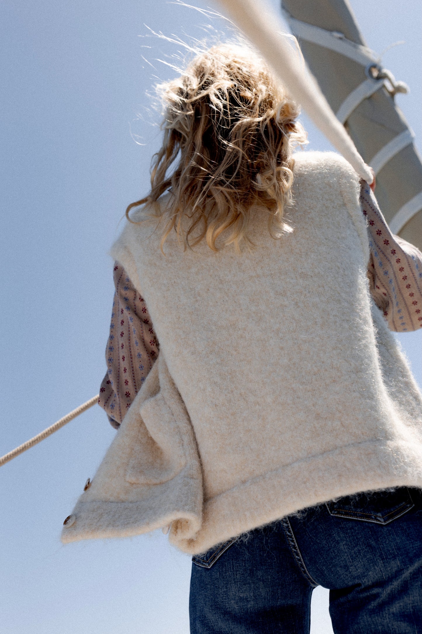 Gilet Maille Recyclée