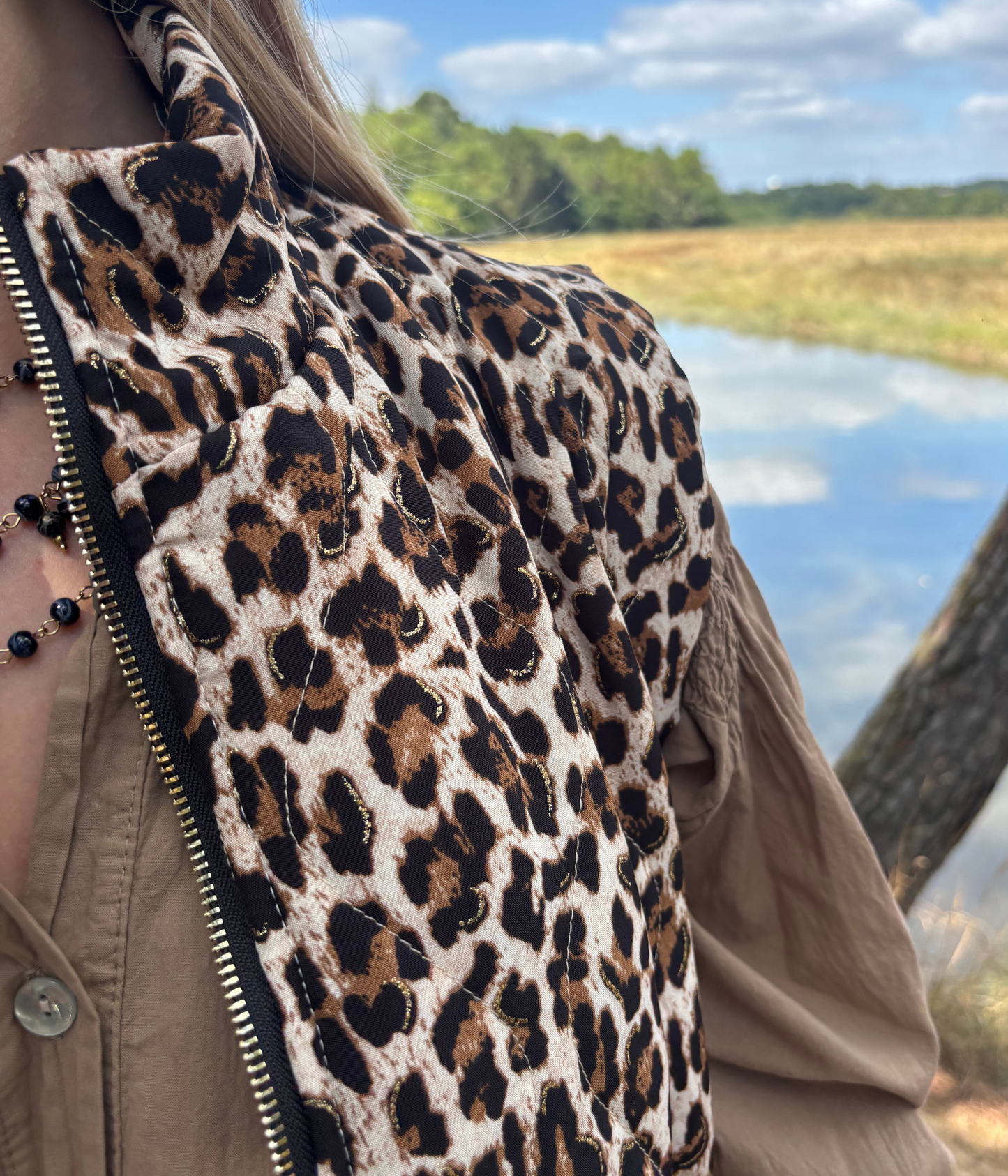 Gilet Animal Print