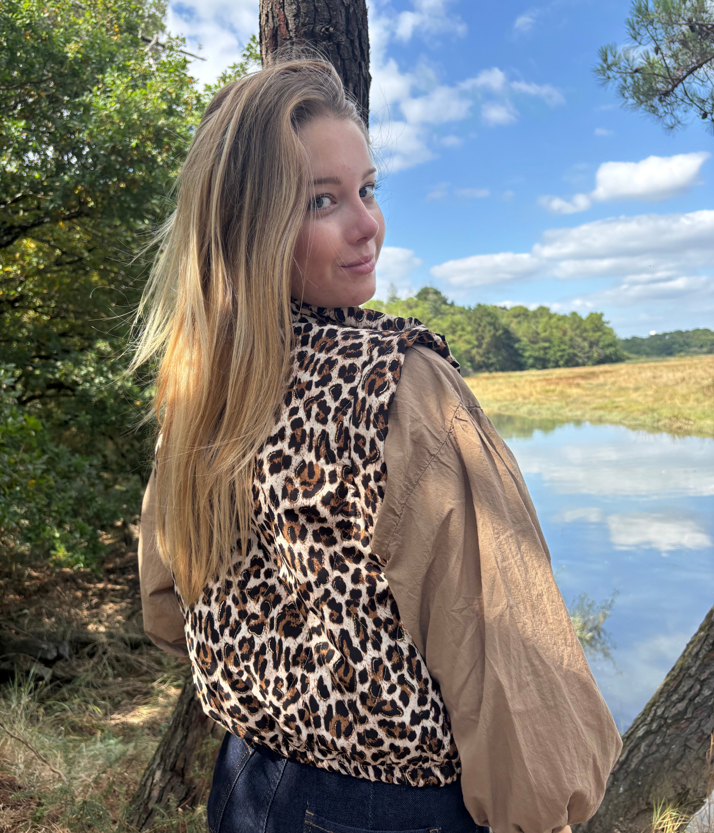 Gilet Animal Print