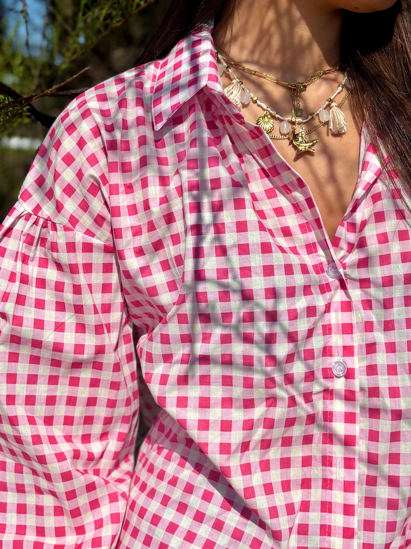 Chemise Vichy en Coton