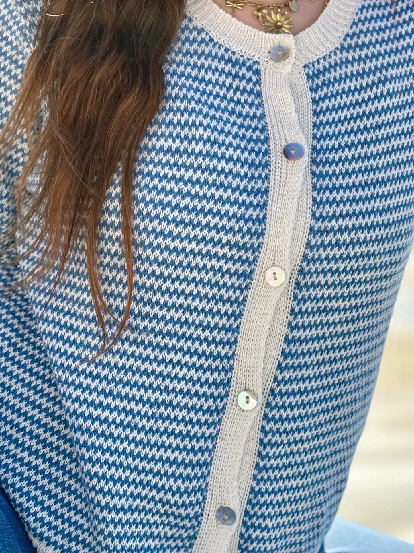 Gilet "Margot" à manches courtes