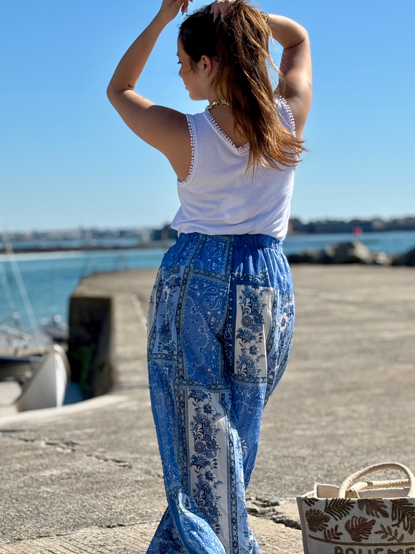Pantalon "Boho Bandana"