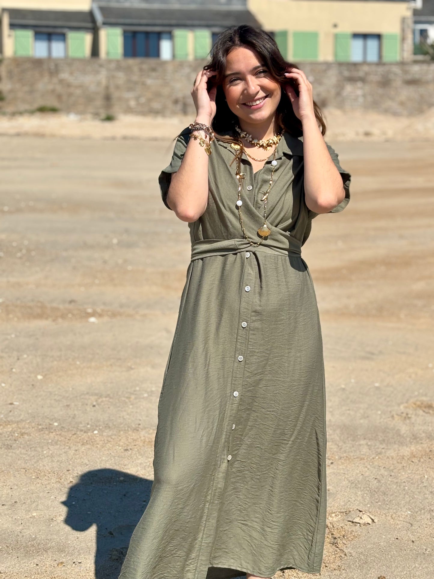 Robe Fluide à Nouer