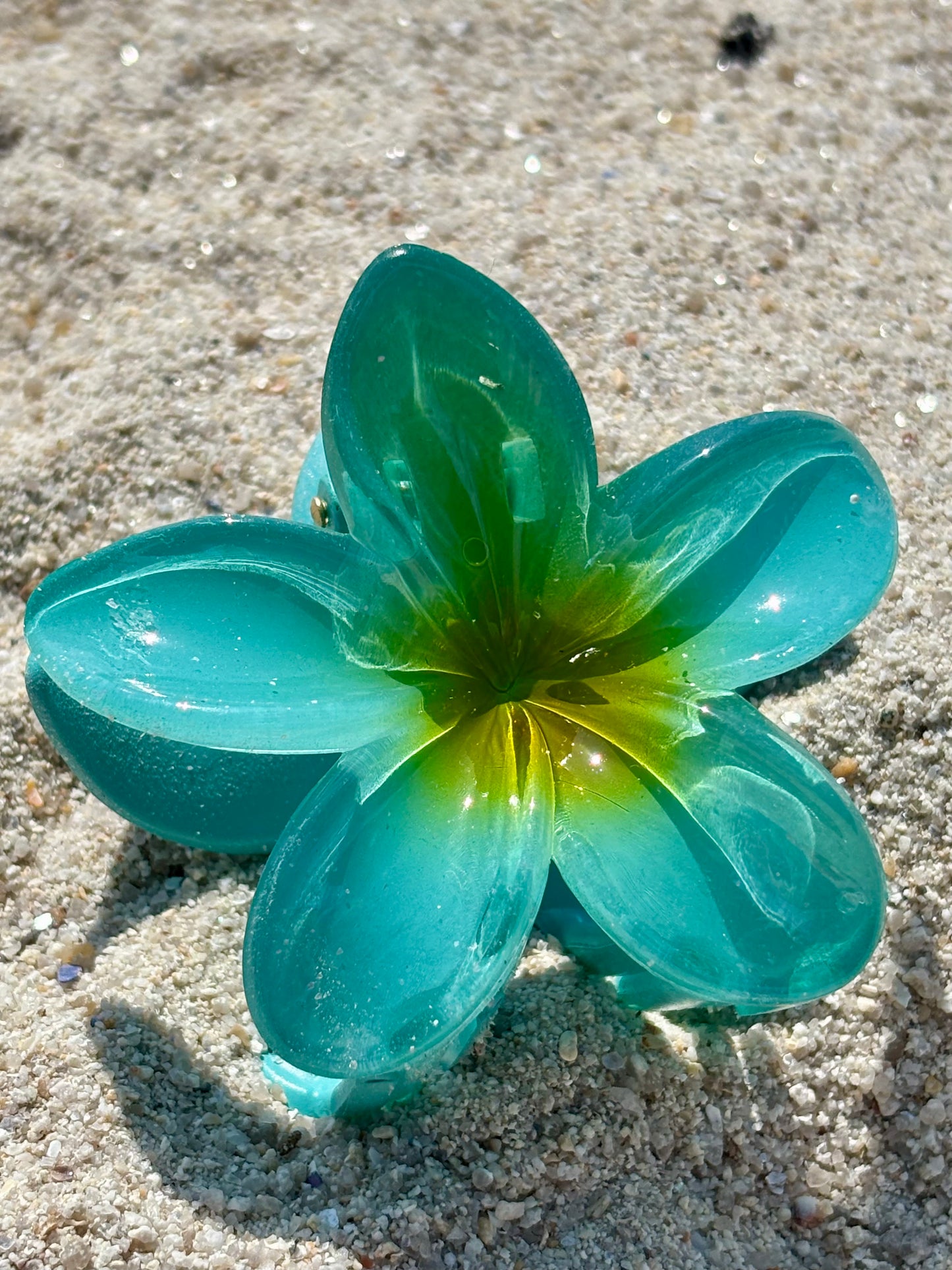 Pinces à Cheveux Fleur de Tiaré