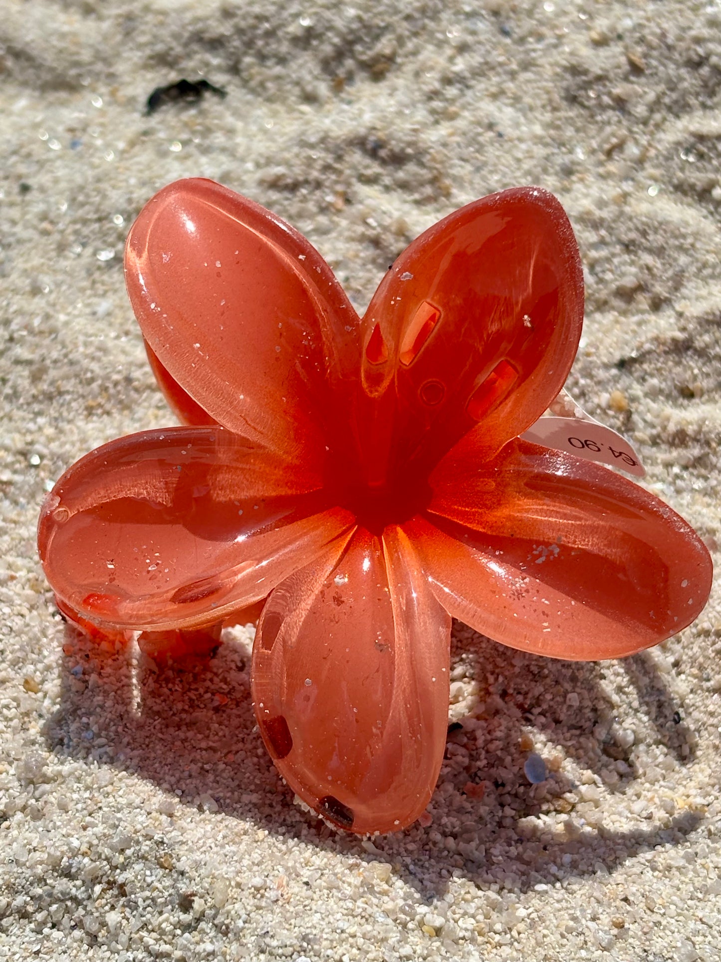 Pinces à Cheveux Fleur de Tiaré