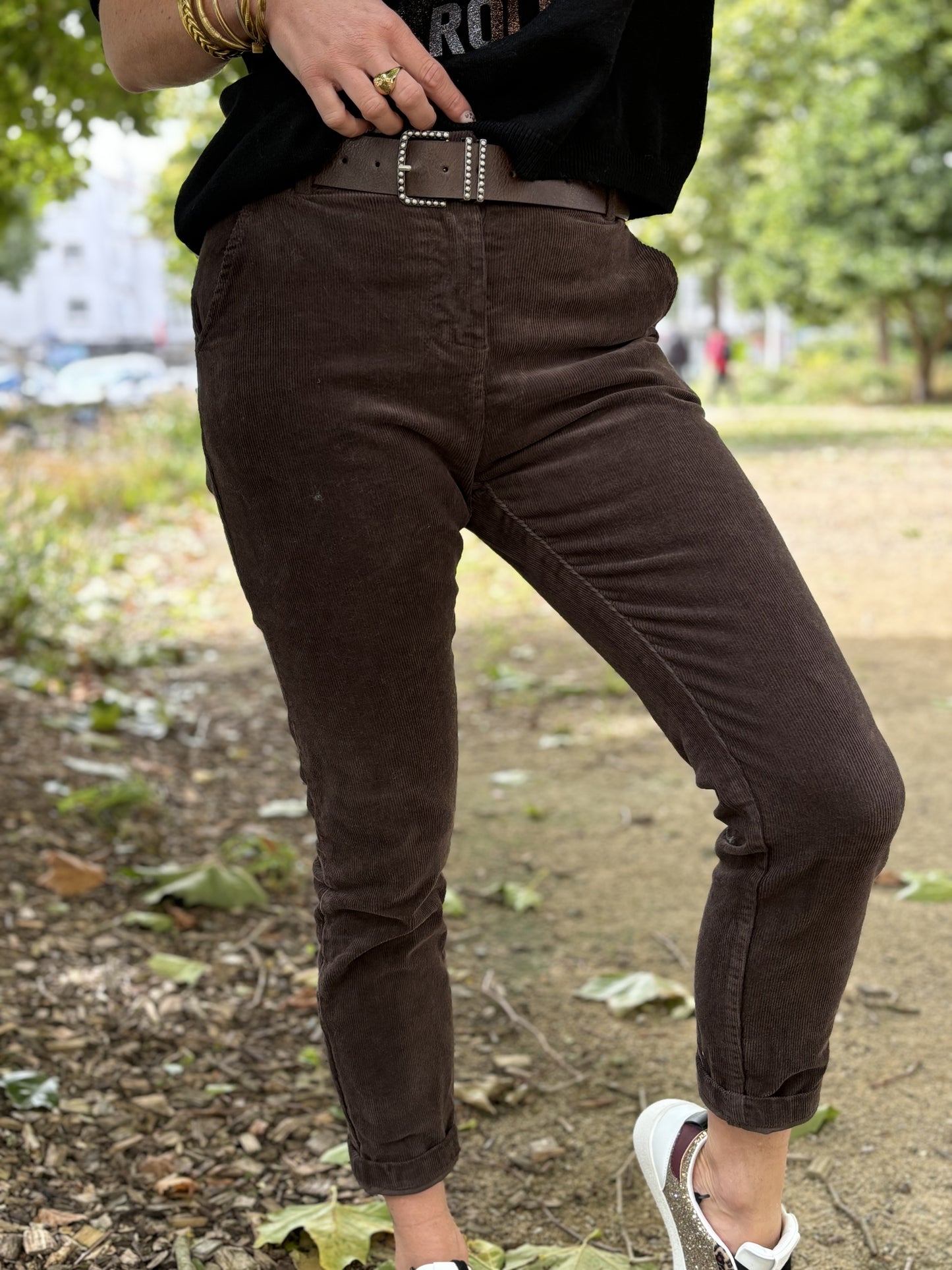 Pantalon en Velours Achille