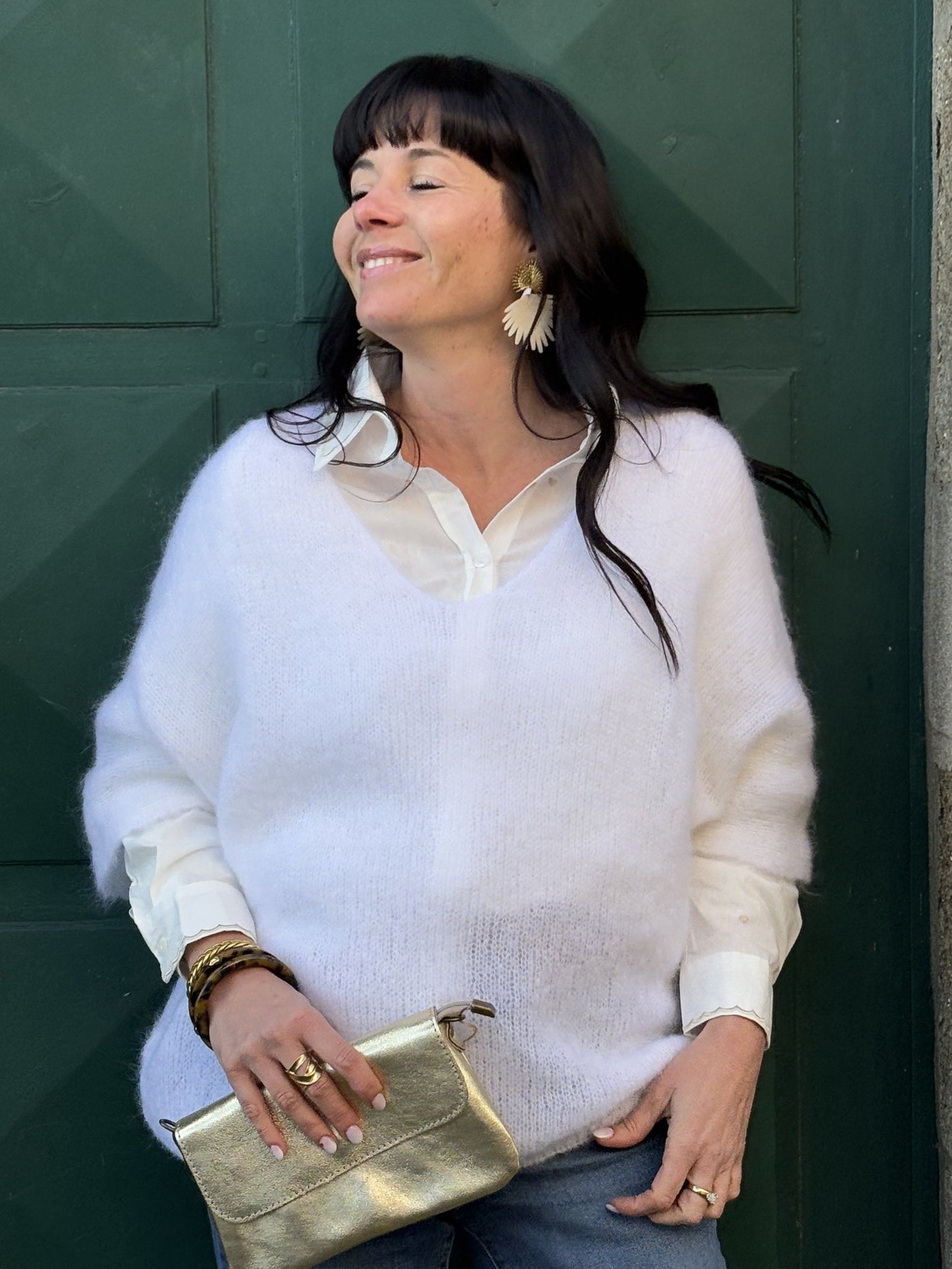 Pull en Mohair Tout en Douceur