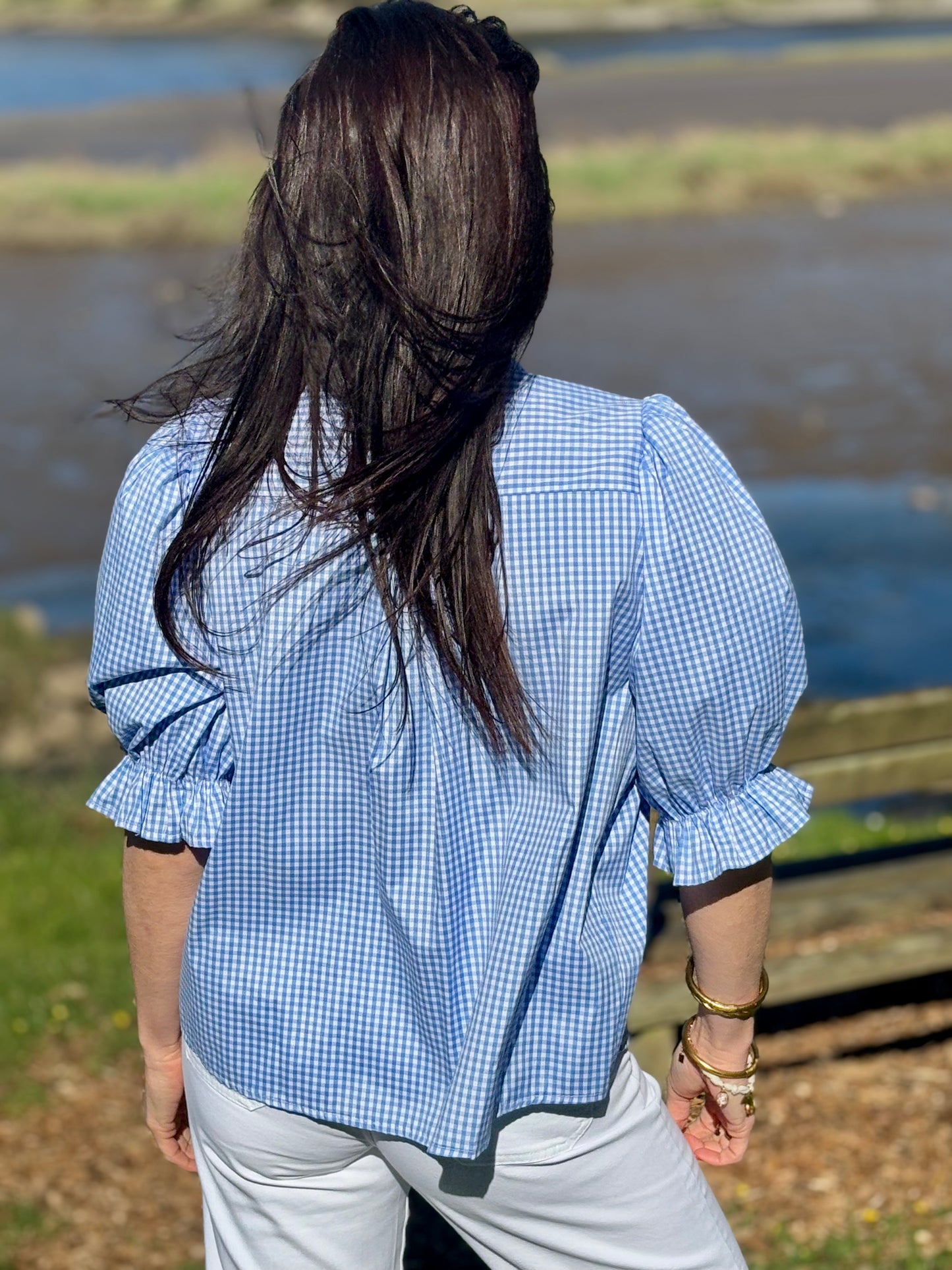 Chemise Vichy Romantique