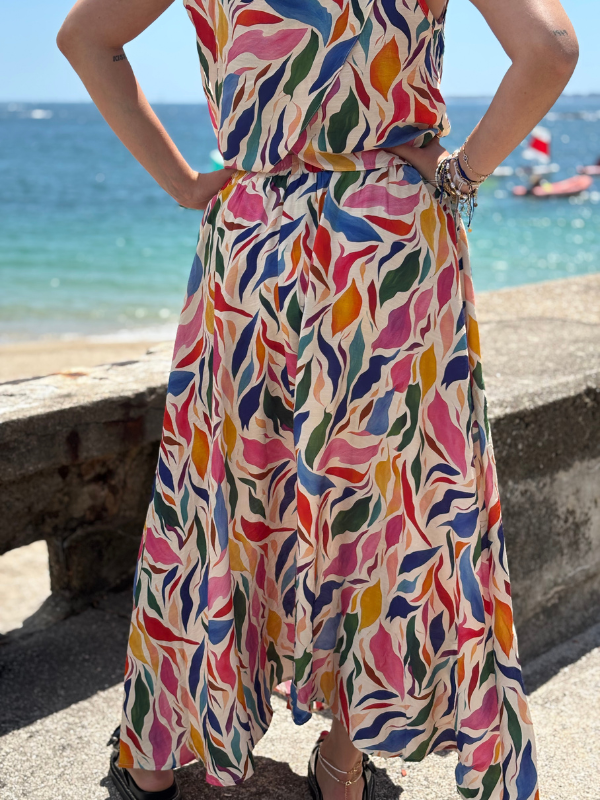 Jupe Bohème Multicolore