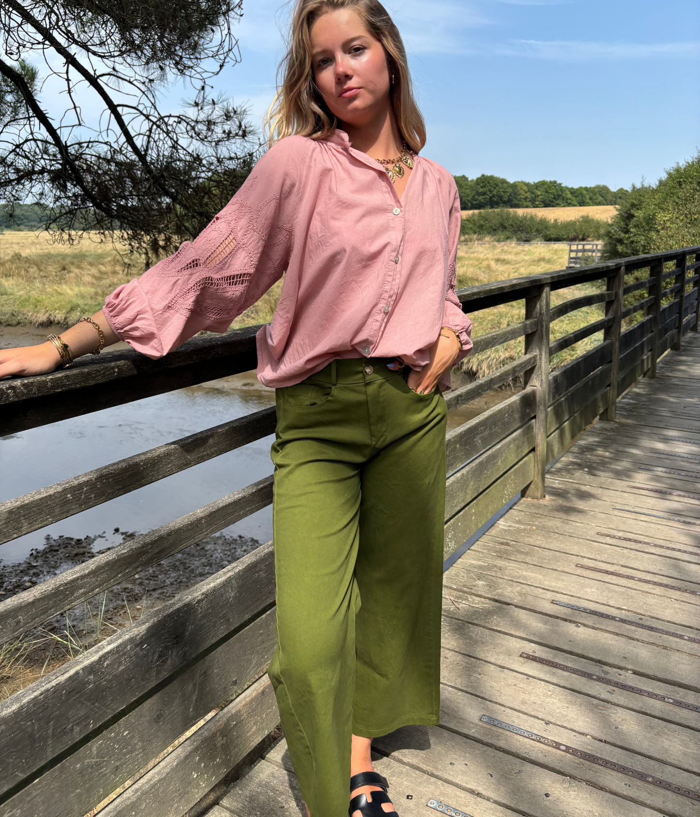 Pantalon Coton Stretch