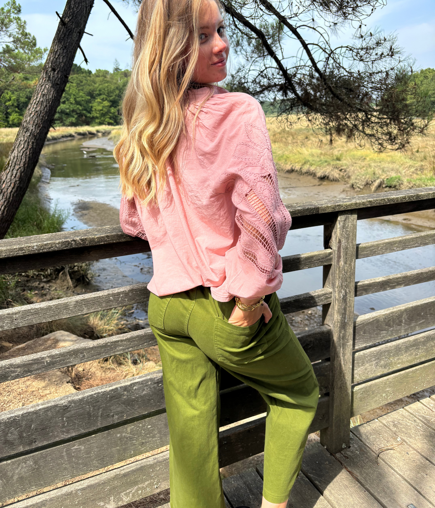 Pantalon Coton Stretch