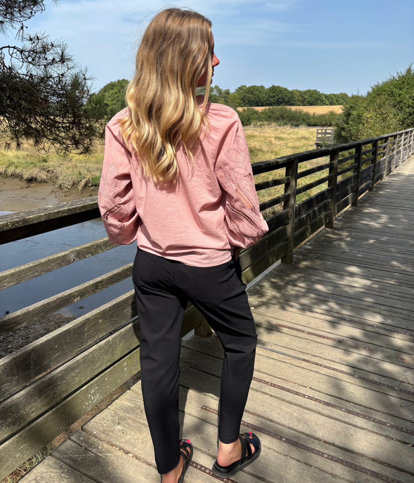 Pantalon à Taille Élastique