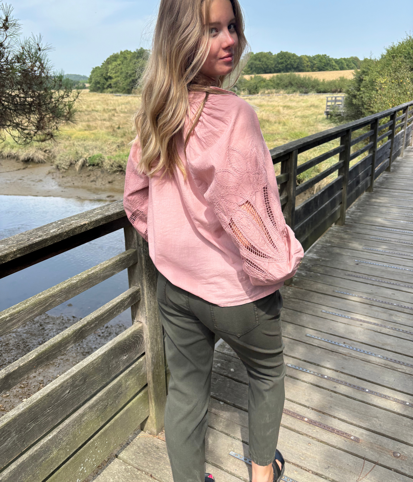 Pantalon à Taille Élastique