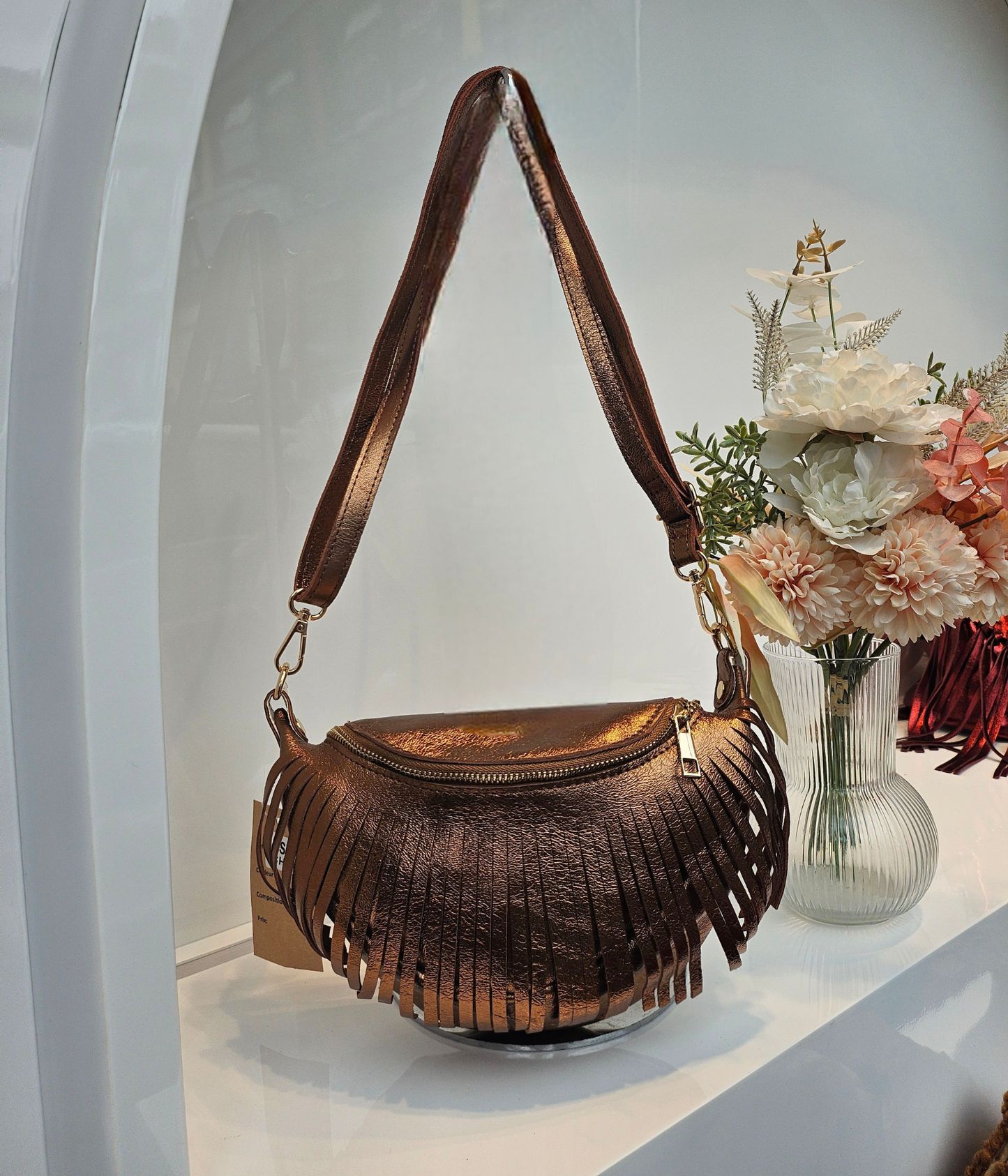 Sac Banane Frangé