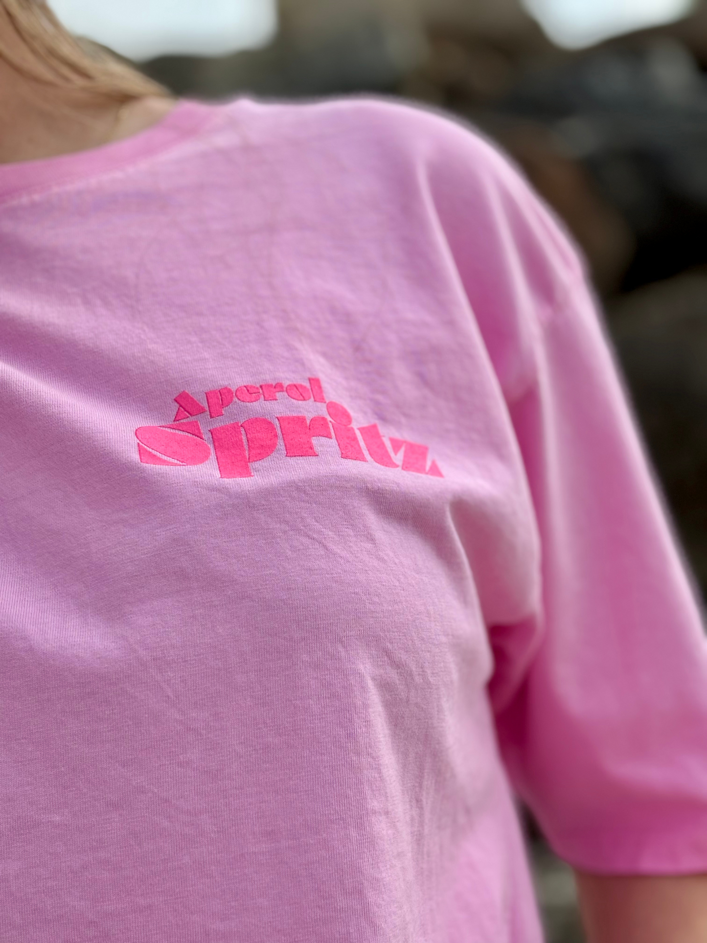 Tee-shirt Ample rose