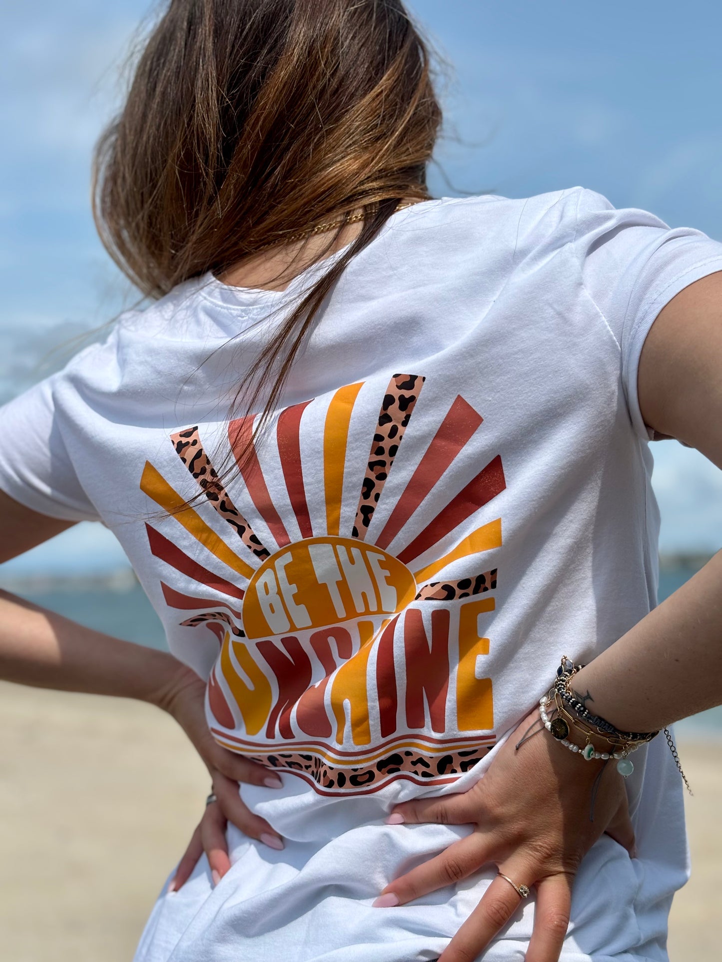 Tee-shirt Imprimé Décalé