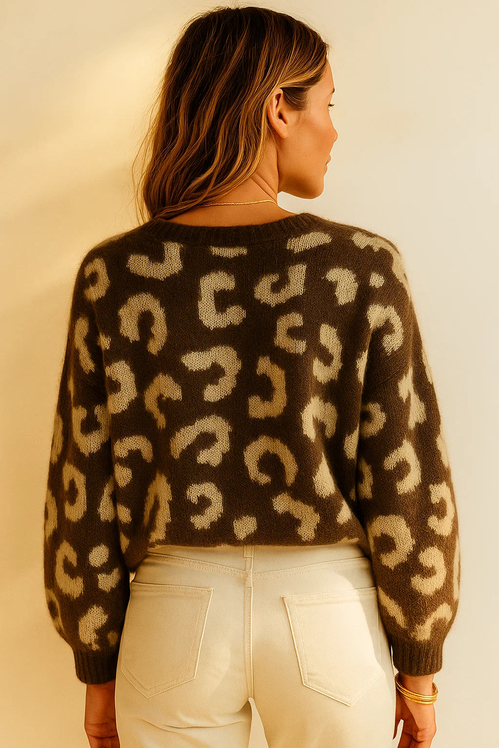 Pull Léopard Chaud