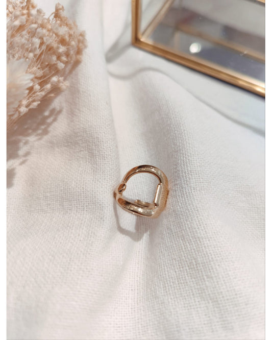 Bague Boucle Dorée