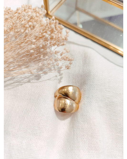 Bague Double Rang Matte