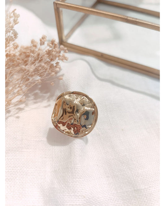 Bague "Reflets Dorés"