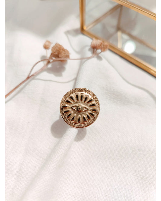 Bague Oeil Dorée
