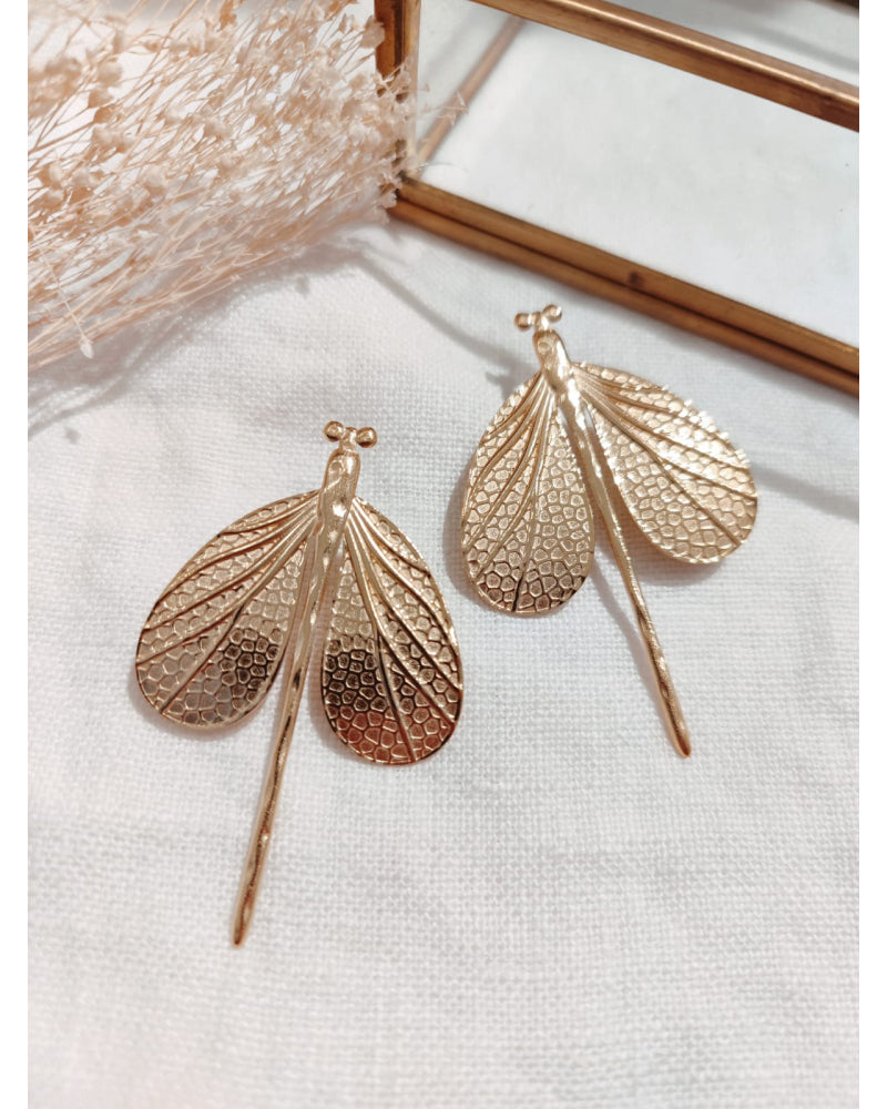 Boucles d'Oreilles Libellule