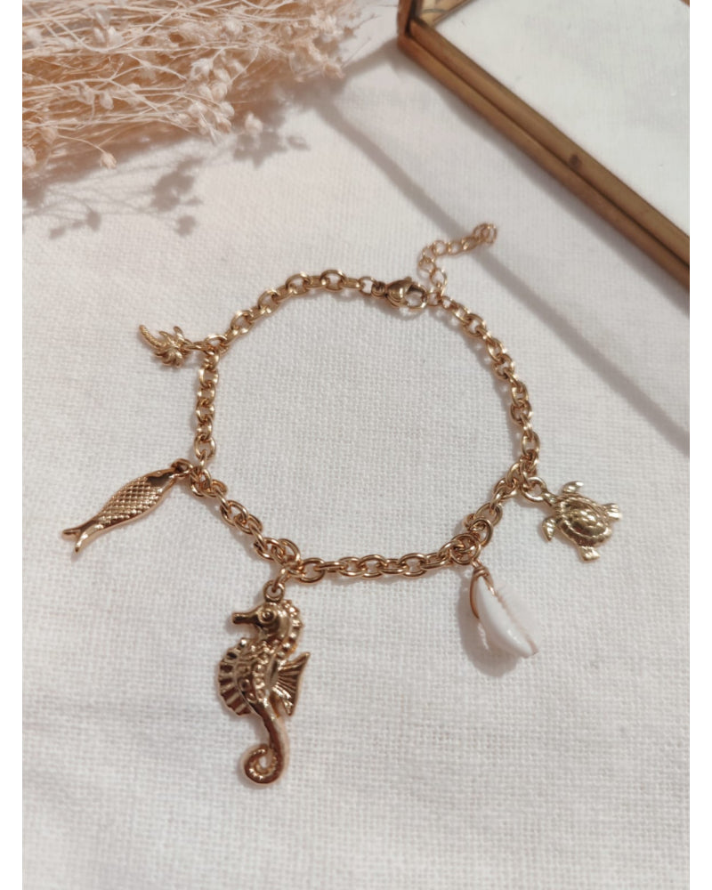 Bracelet Pampille Hippocampe
