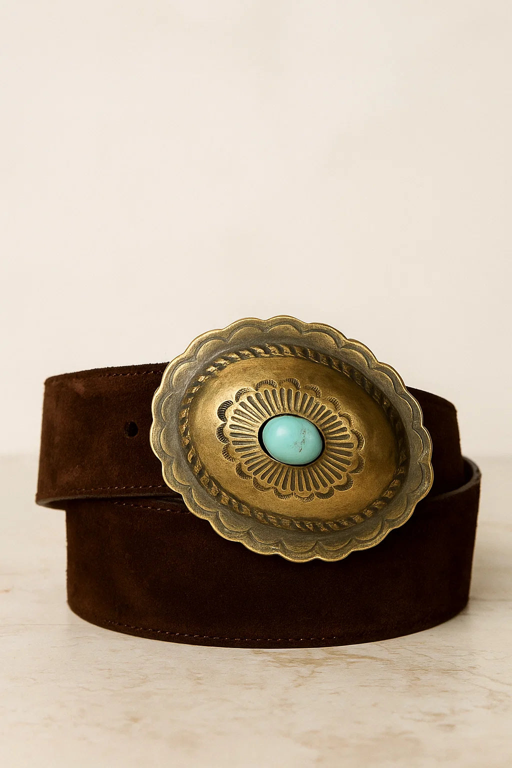 Ceinture Cuir Western