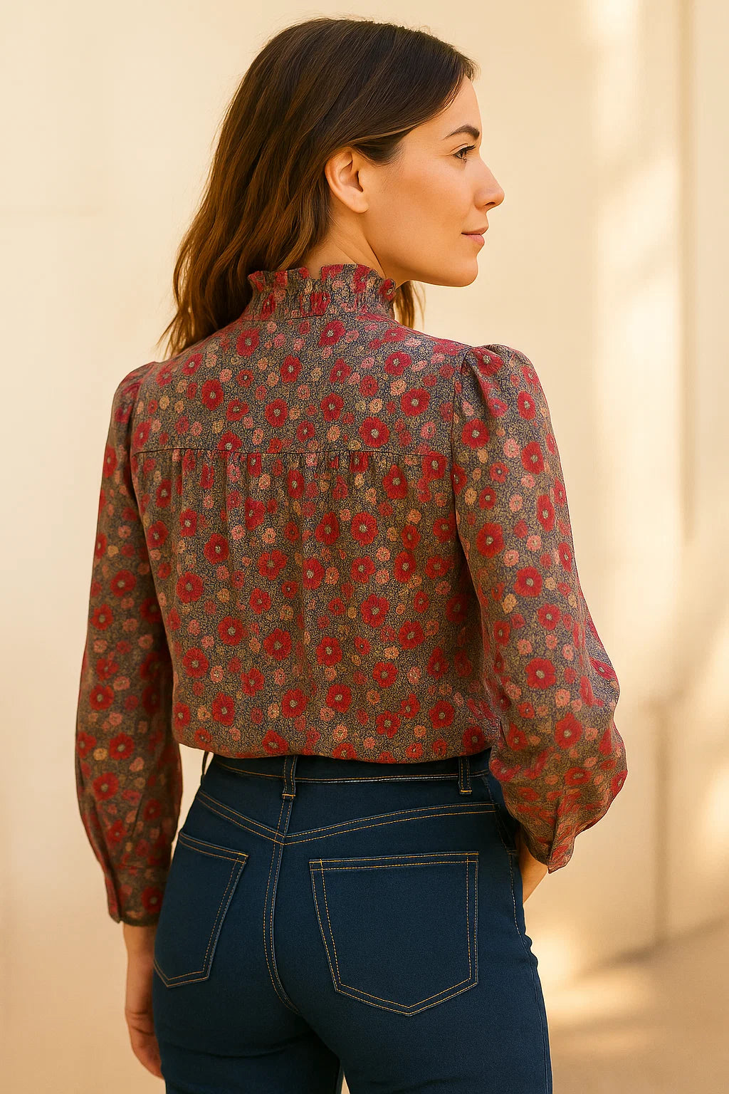 Chemise Fleurie Colorée