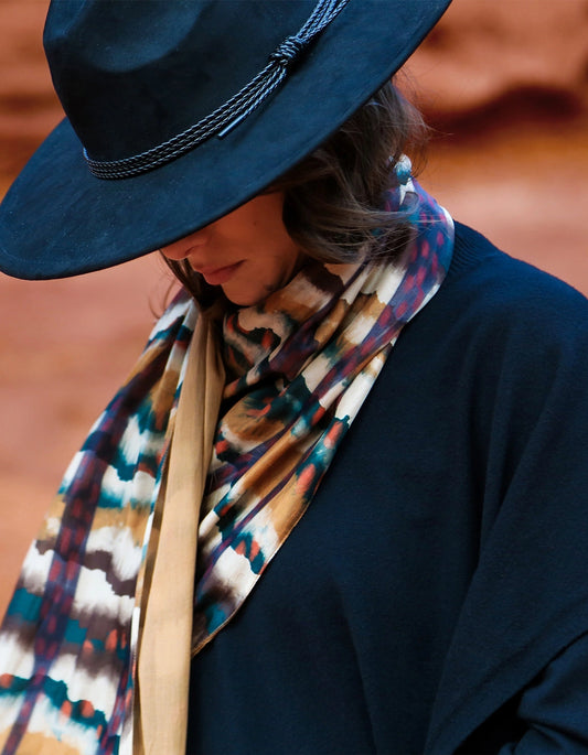 Étole Soie - La Fiancée