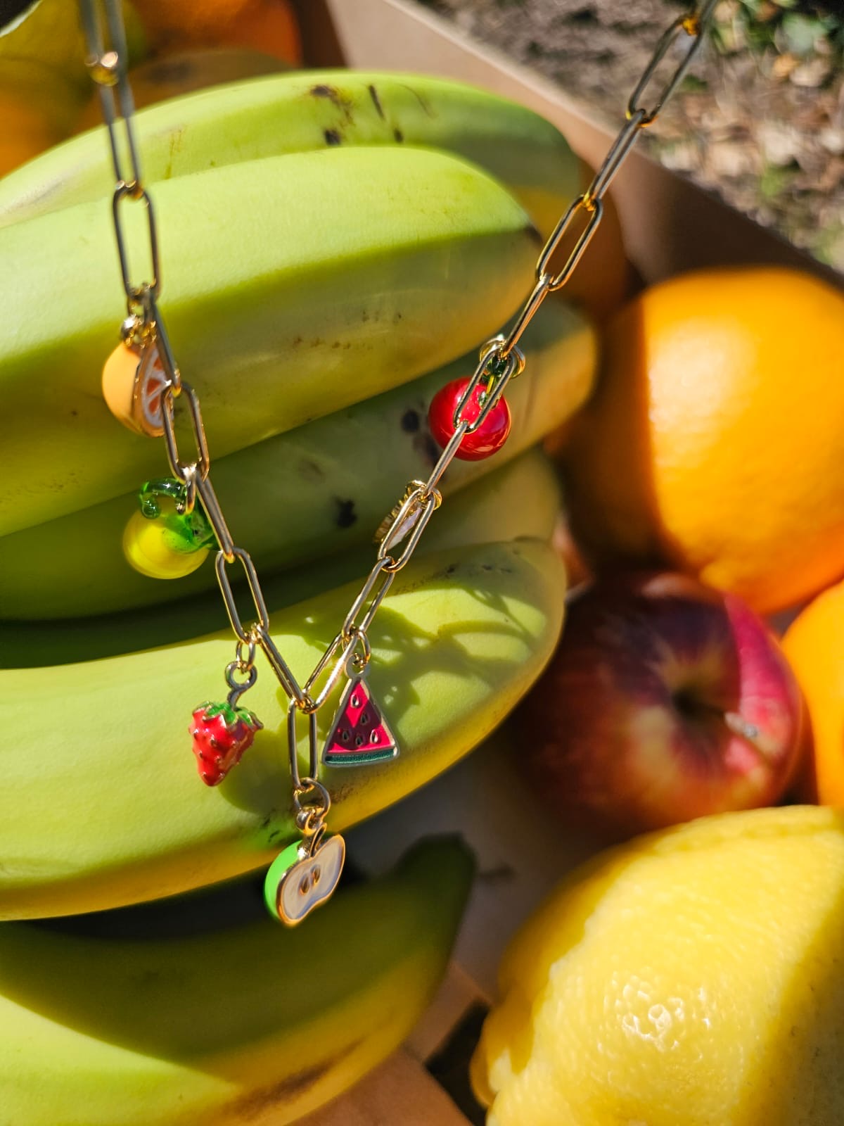 Collier "Cocktail de Fruits"