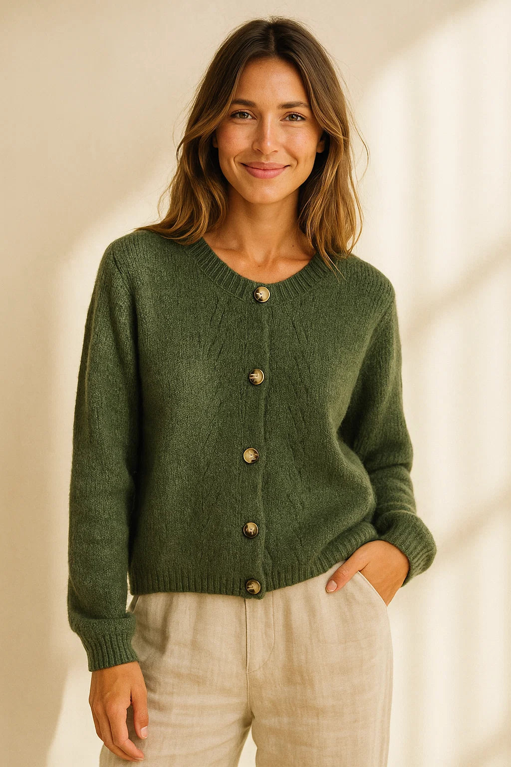 Gilet Boutonné Chic