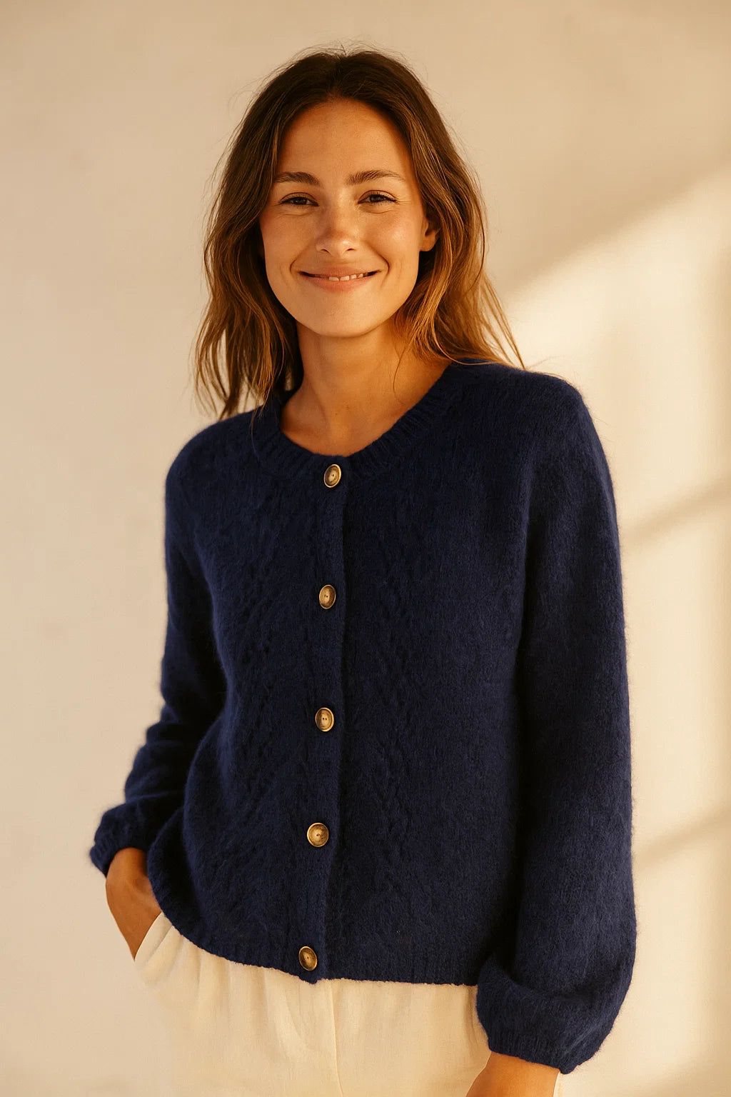 Gilet Boutonné Chic