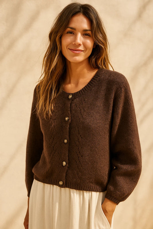 Gilet Boutonné Chic