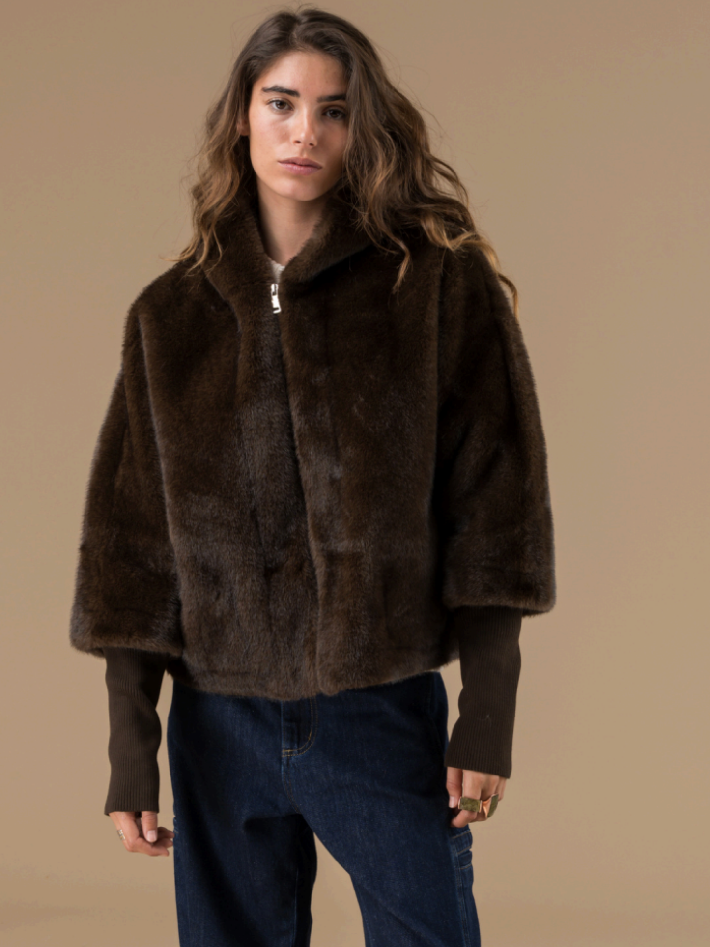 Manteau Fausse Fourrure Slava