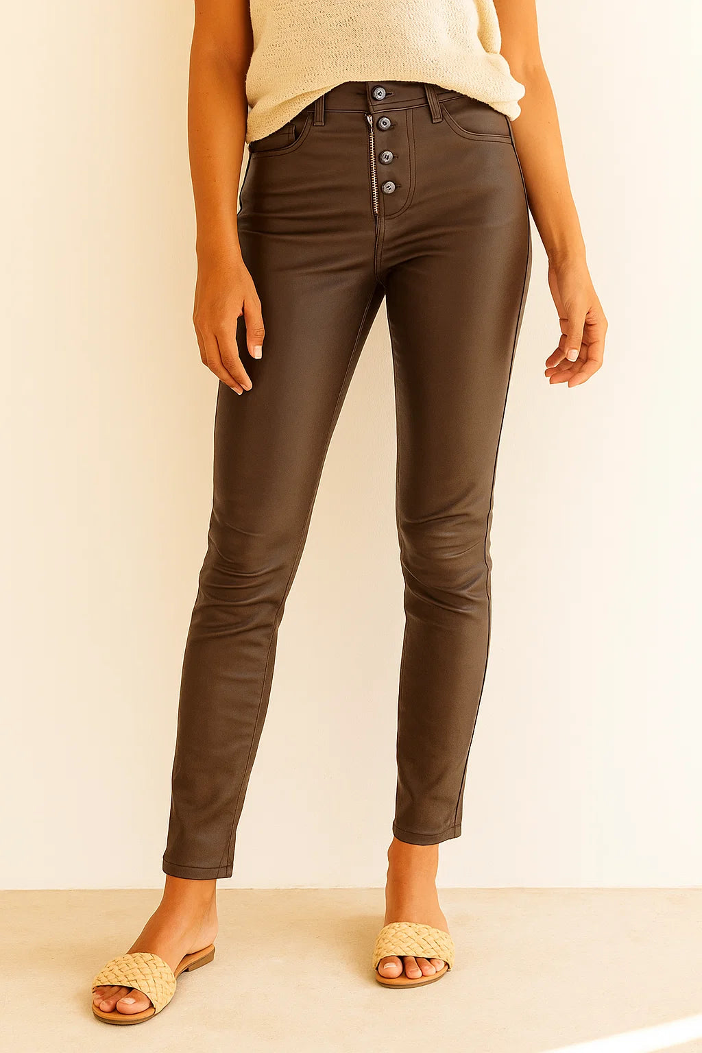 Pantalon Enduit Melly