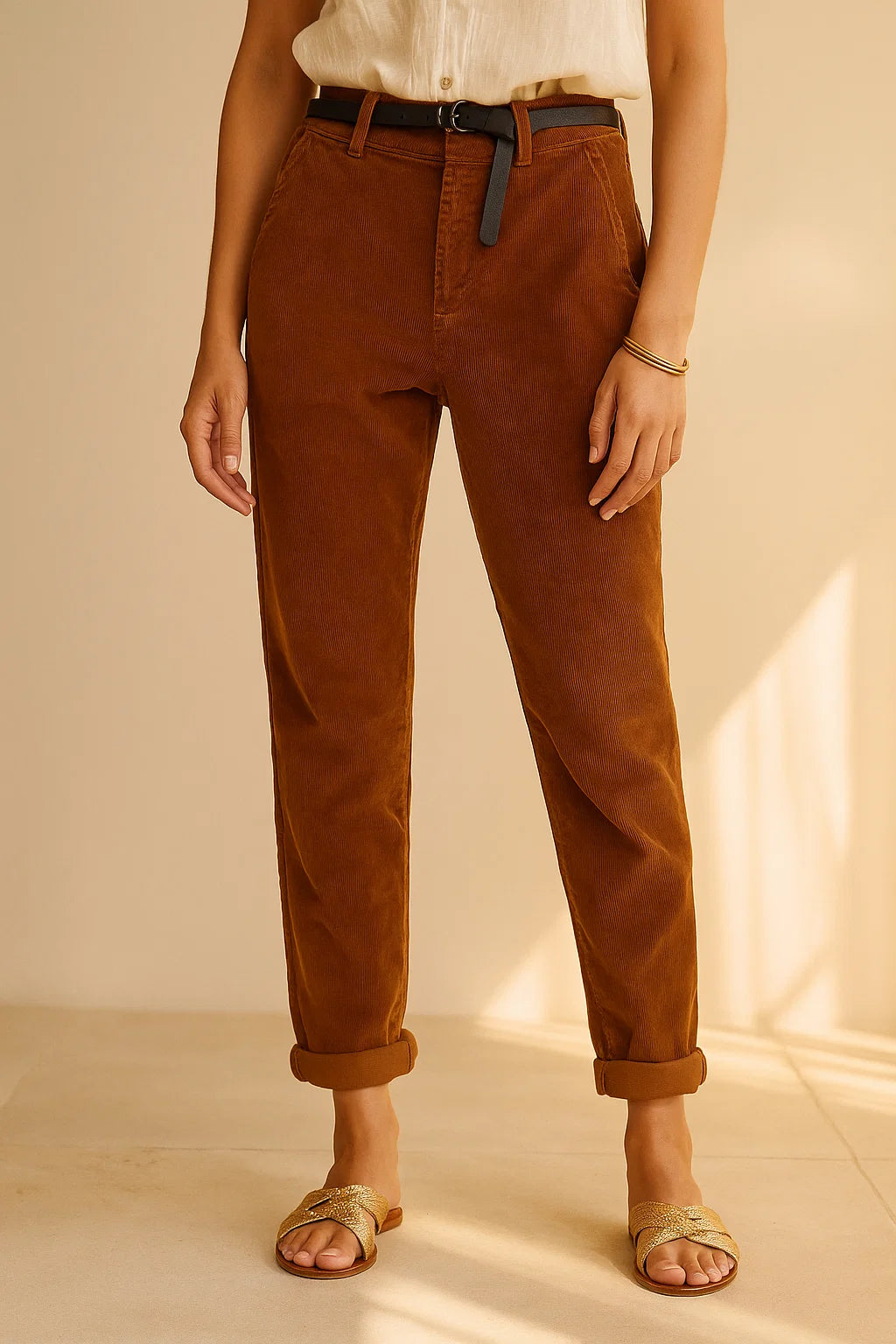 Pantalon en Velours Achille