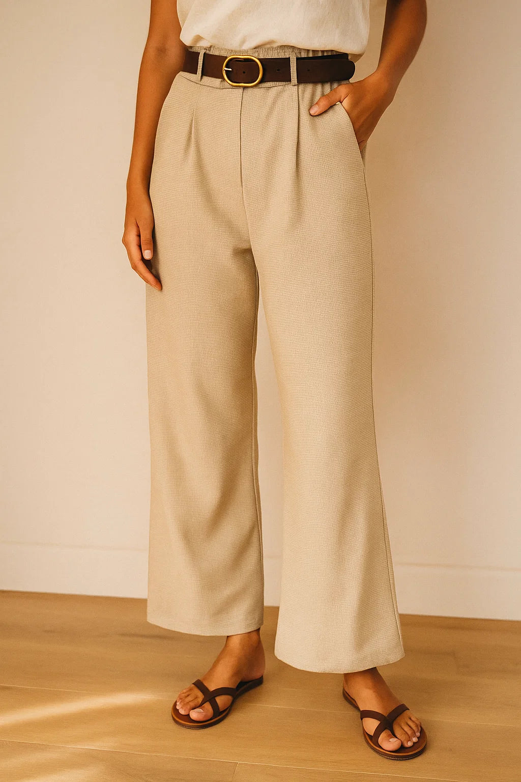 Pantalon Pied de Coq