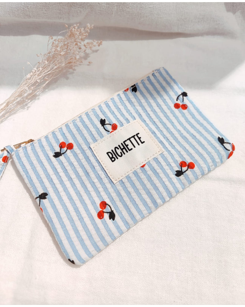 Pochette Cerises Rayures