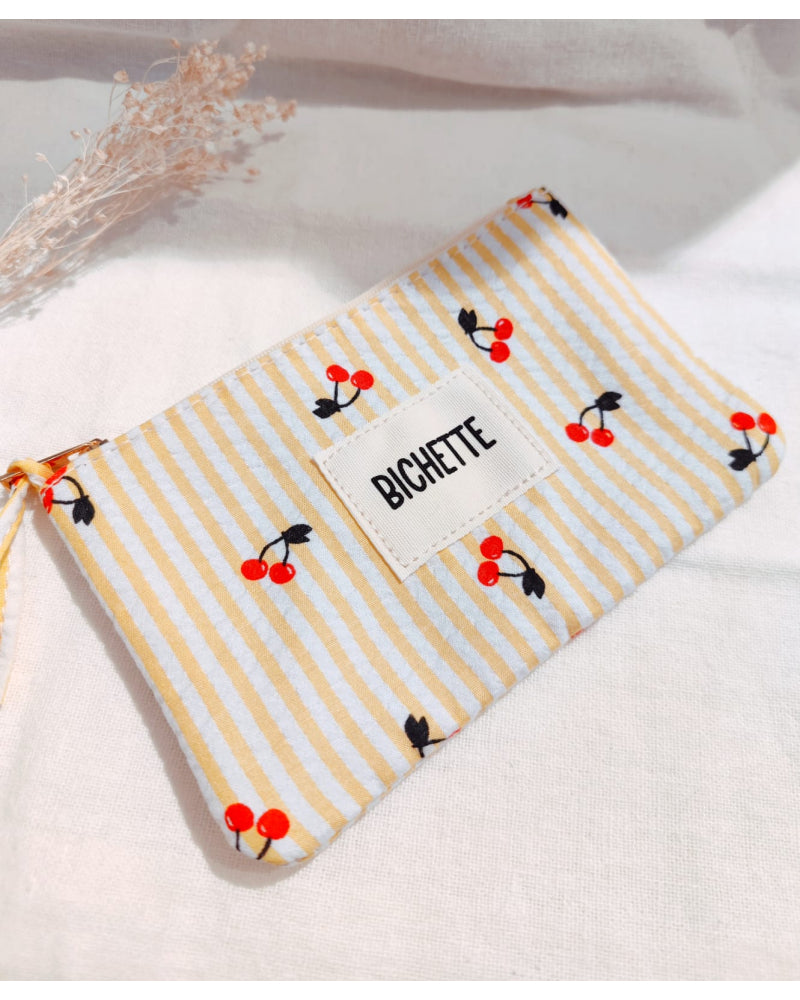 Pochette Cerises Rayures