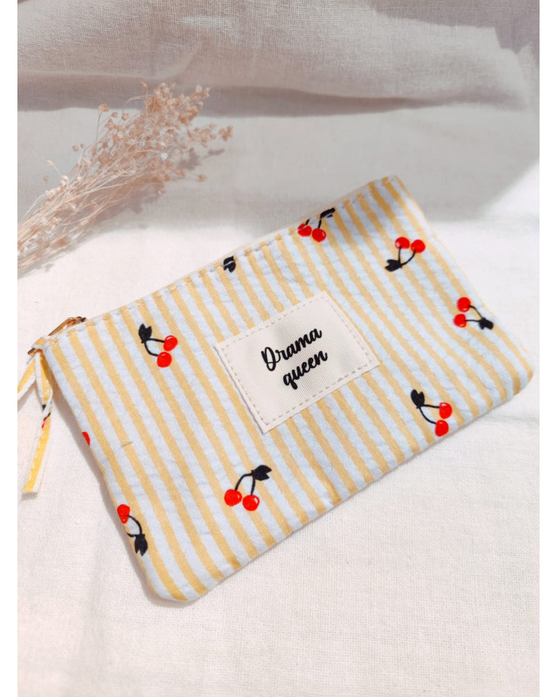 Pochette Cerises Rayures
