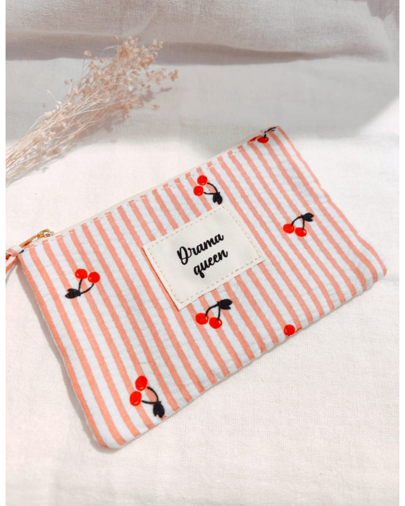 Pochette Cerises Rayures