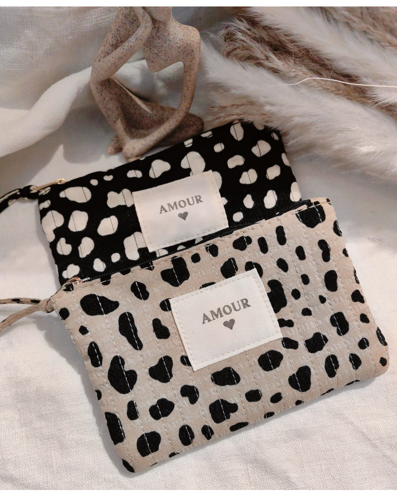 Pochette Message Tissu
